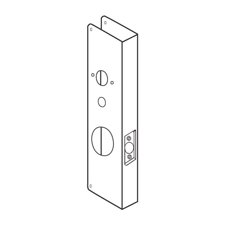 Don-Jo 15-CW Wrap Around Plates for Kaba / Simplex 1000 Series