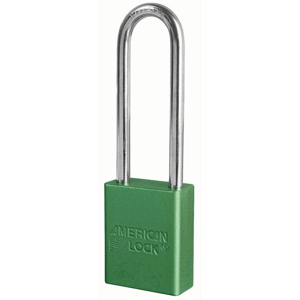 American Lock A3107 Small Format Interchangeable Core Padlock - Aluminum