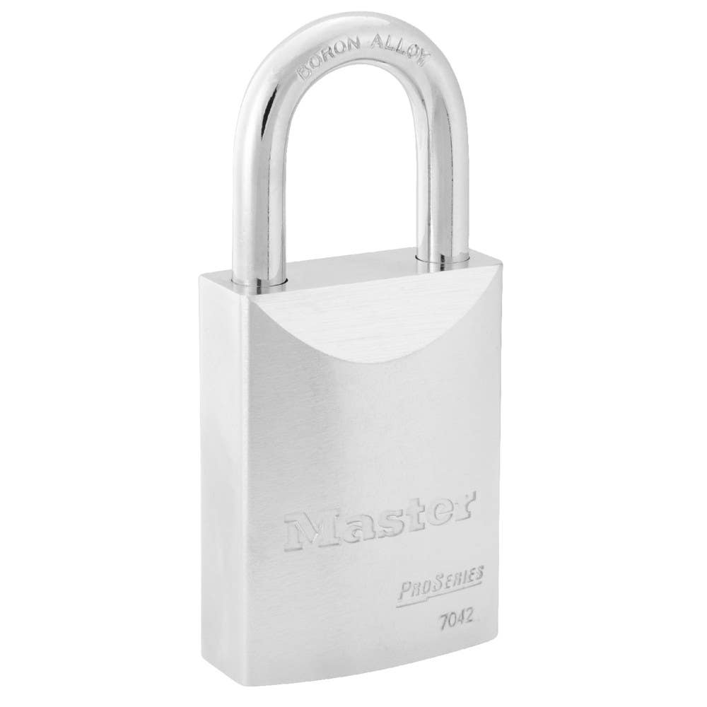 Master Lock 7042 Pro Series Key-in-Knob Padlock - Solid Steel