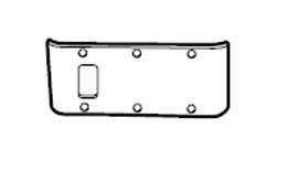 Don-Jo DL-12 Double Lip Strikes, Satin Stainless Steel Finish