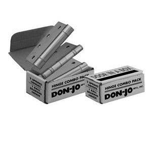 Don-Jo CP94545 Hinges for Combo Pack, Satin Stainless Steel Finish