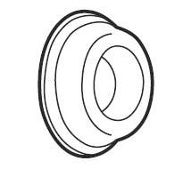 Don-Jo 1401 Rubber Wall Bumper