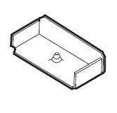Don-Jo DCB-280 Hinge Reinforcements, Raw Steel Finish