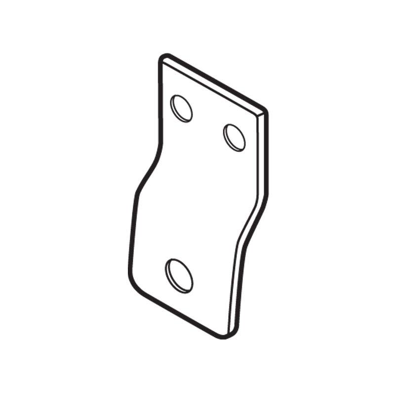 Don-Jo TB-215 Tab, Raw Steel Finish