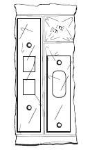 Don-Jo FBRK-2 Filler Plate Kit, Prime Coat Finish