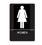 Don-Jo HS-9070-04 A.D.A. Signs, Blue Finish