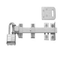Rockwood 582-12 Surface Bolt 12" Bolt Length-Satin Nickel