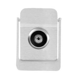 Rockwood 614V Solid Brass Door Knocker Includes 622 UL Listed Viewer