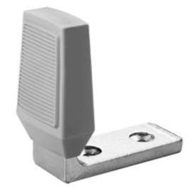 Rockwood 486 Angle Door Stop, Zinc Plated Finish