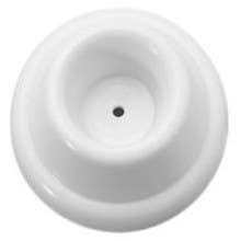 Rockwood 432W Concave Wall Stop, White Finish