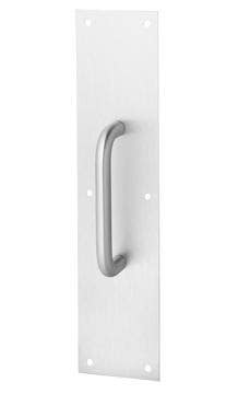 Rockwood 102 x 70C Pull Plate  5-1/2" CTC Pull  4" x 16" Plate