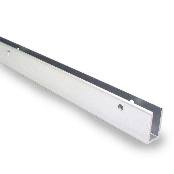 Jacknob 2664 U-bracket w/ Aluminum Material & Clear Anodized Finish