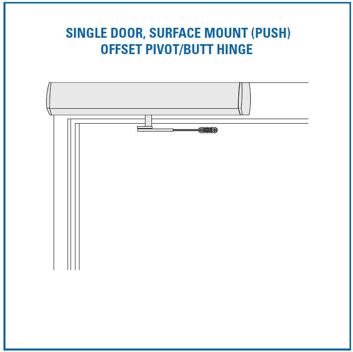 LCN 9140 Benchmark Series Low Energy Door Operator
