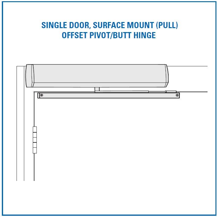 LCN 9130 Series Benchmark Low-Energy Door Operator