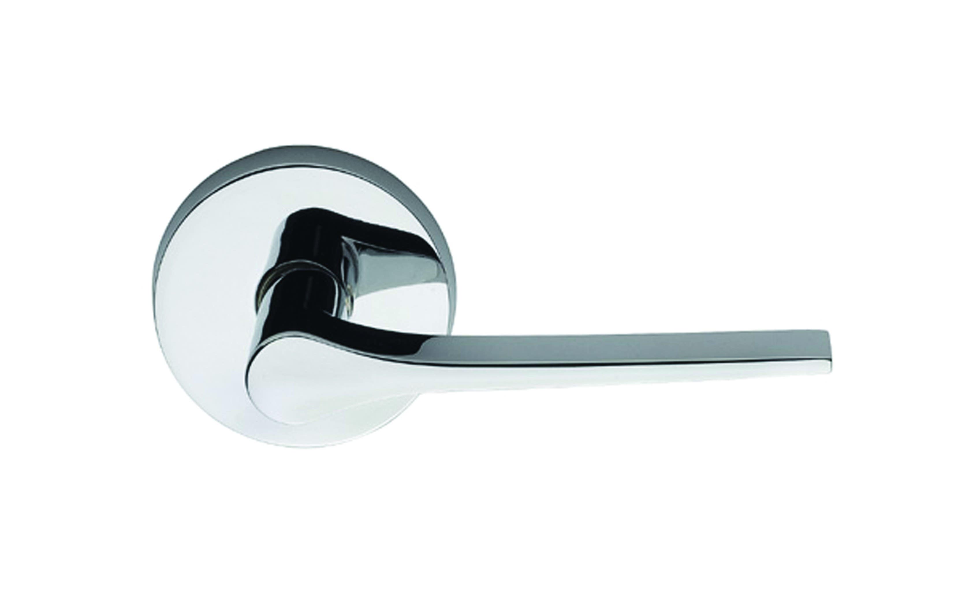 Omnia 364 Interior Modern Lever Latchset - Solid Brass