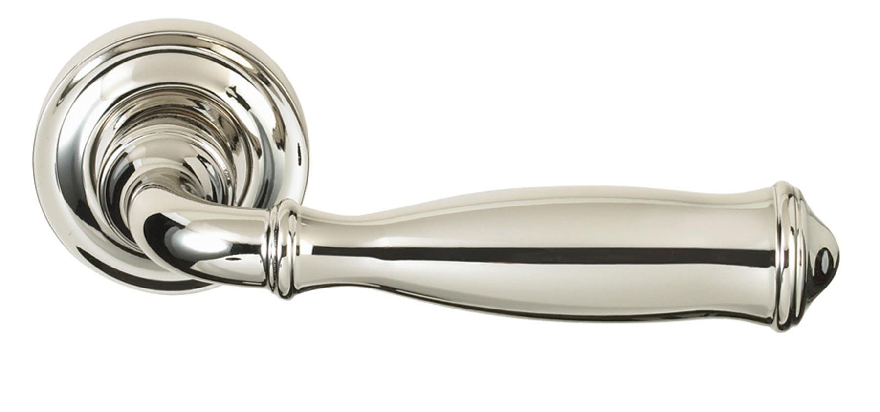 Omnia 944 Interior Traditional Lever Latchset - Solid Brass