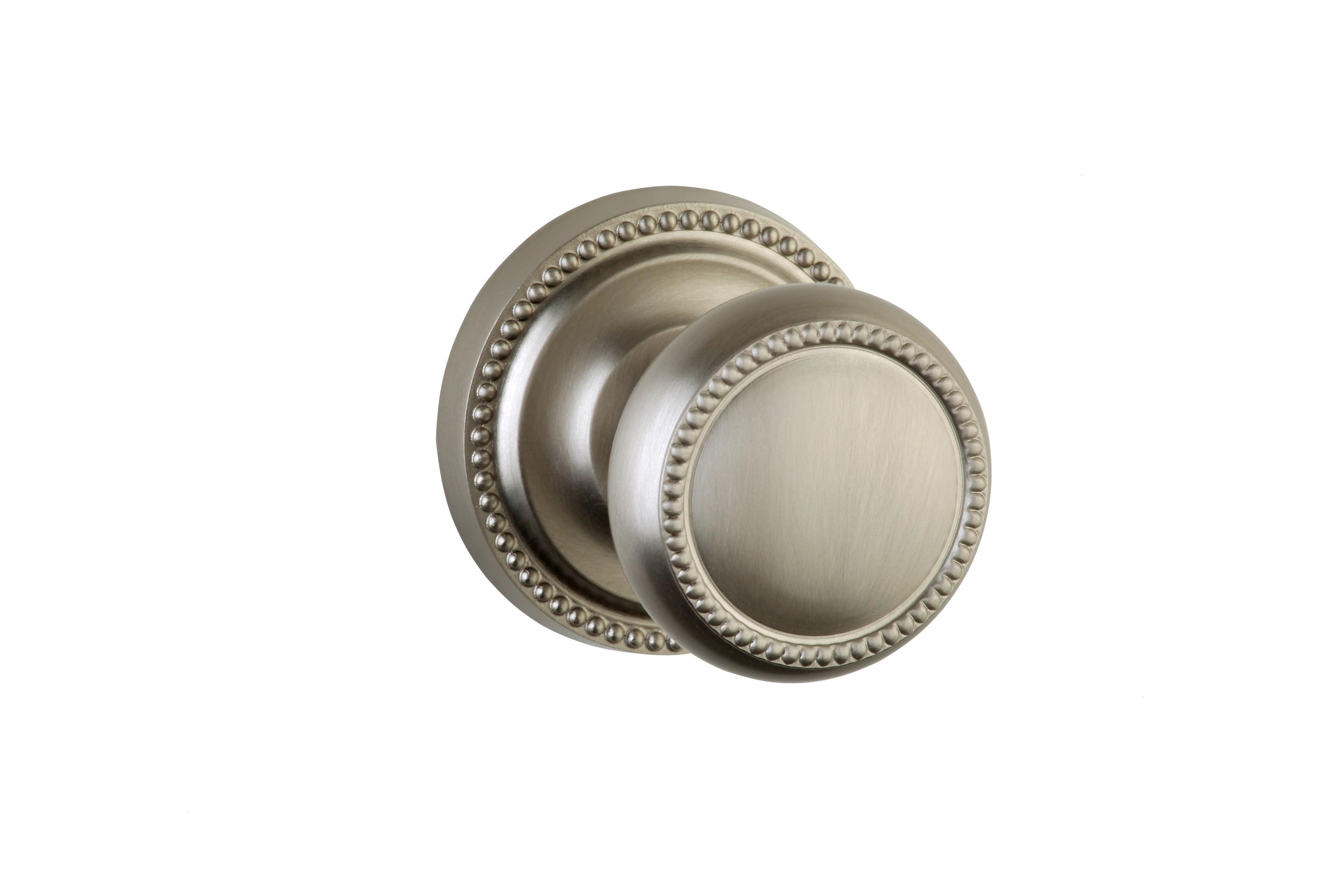 Omnia 443 Interior Traditional Knob Latchset - Solid Brass