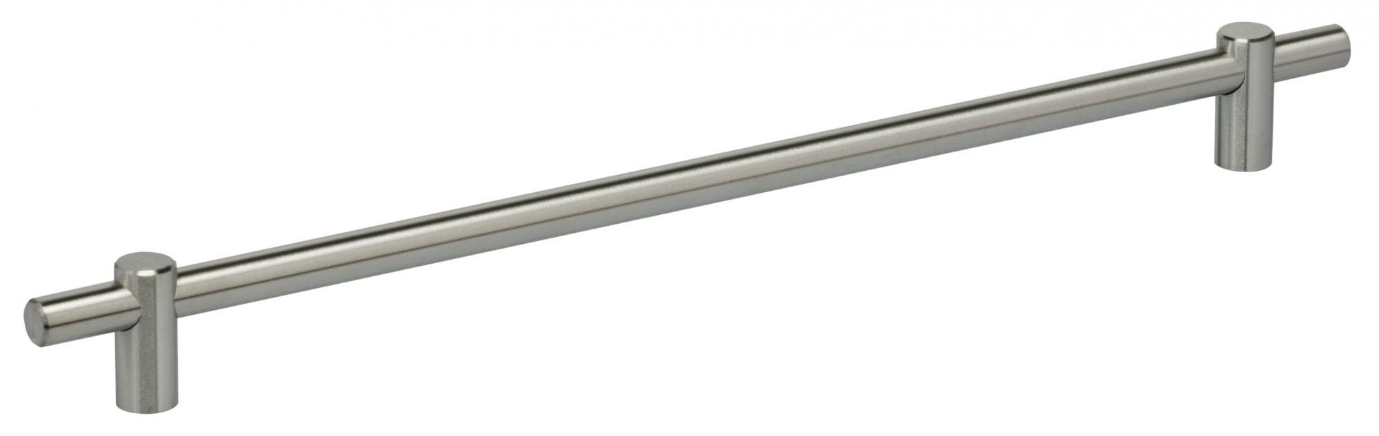 Omnia 9458 Modern Cabinet Pull, Finish-Satin Stainless Steel