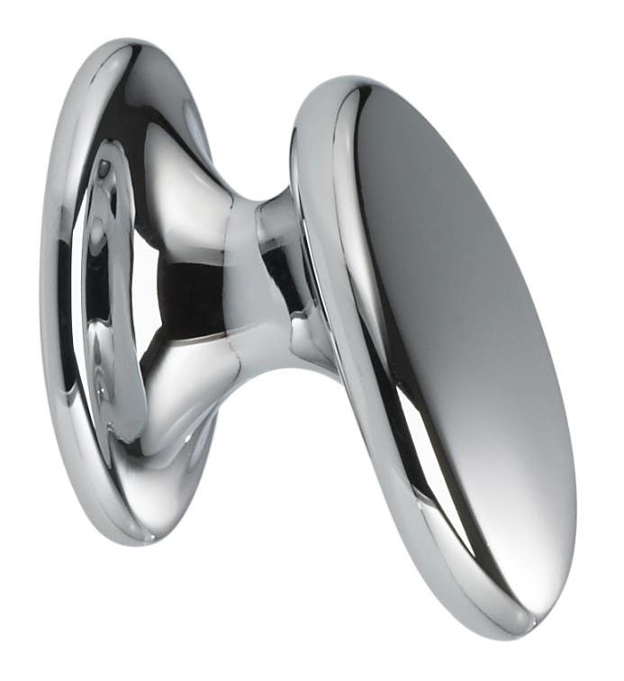 Omnia 9523/30 Knob 13/16" Solid Brass Cabinet Hardware