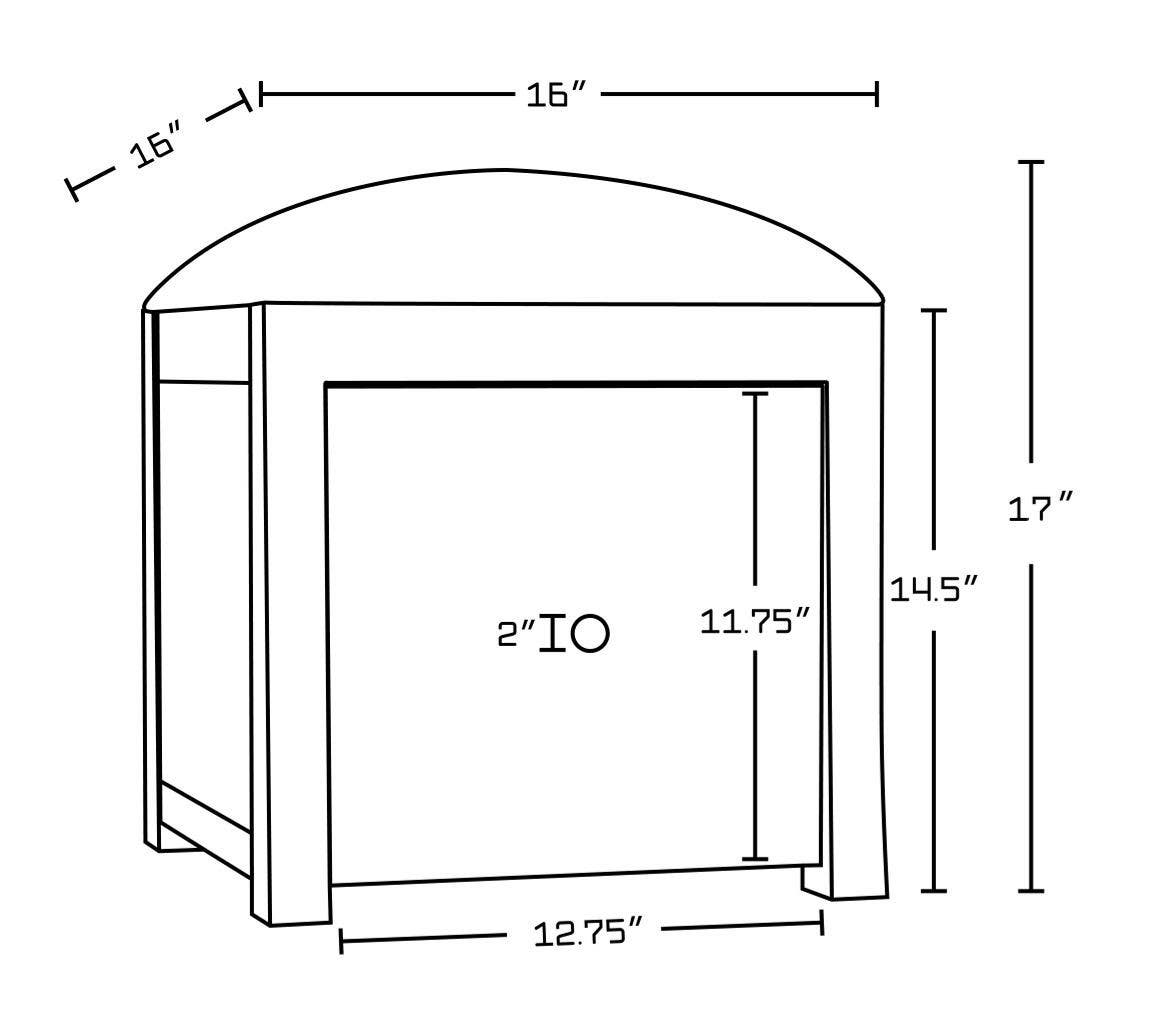 American Imaginations AI-1626 16-in. W 17-in. H Transitional Birch Wood-Veneer Modular Drawer In Distressed Antique Walnut