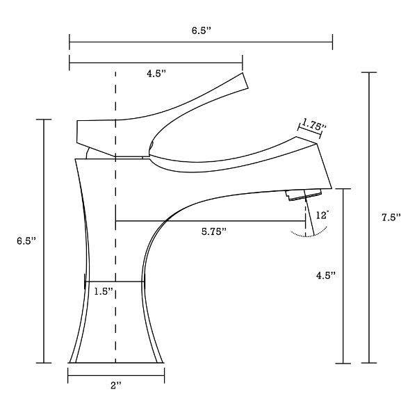 American Imaginations AI-23069 20.75-in. W CSA Rectangle Undermount Sink Set In Biscuit - Chrome Hardware With 1 Hole CUPC Faucet