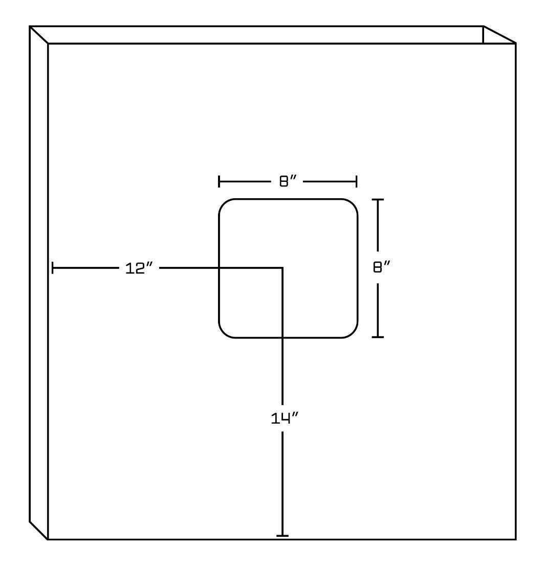 American Imaginations AI-340 24.25-in. W 21-in. D Transitional Wall Mount Birch Wood-Veneer Vanity Base Only In Coffee