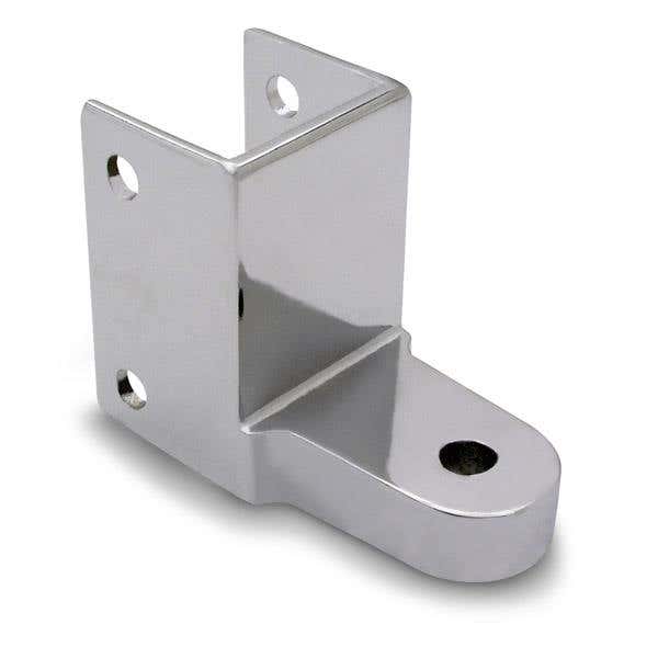 Jacknob 3110 Hinge Bracket Bottom Ampco 1300-0 w/ Zamac Material & Polished Chrome Finish