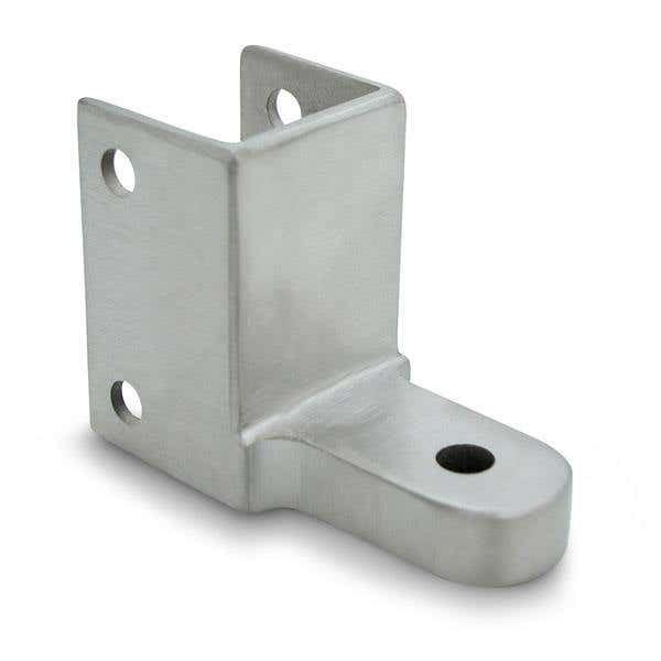 Jacknob 3113 Hinge Bracket Bottom Ampco w/ Stainless Steel Material & Satin Finish
