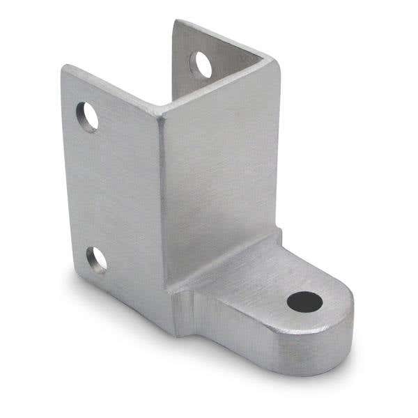 Jacknob 3233 Hinge Bracket Bottom Flush-mbl 300-0 w/ Stainless Steel Material & Satin Finish