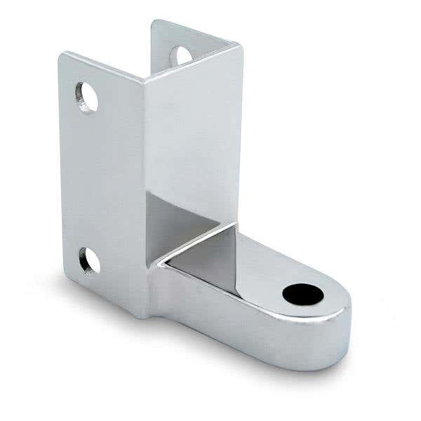 Jacknob 3260 Hinge Bracket Bottom 1" Post G-4 BTM w/ Zamac Material & Polished Chrome Finish