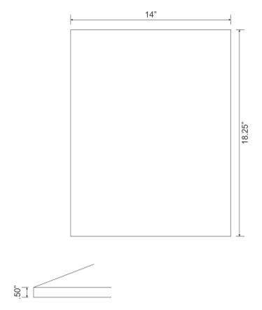 American Imaginations AI-20150 74.5-in. W Wall Mount White-Dawn Grey Vanity Set For 3H8-in. Drilling