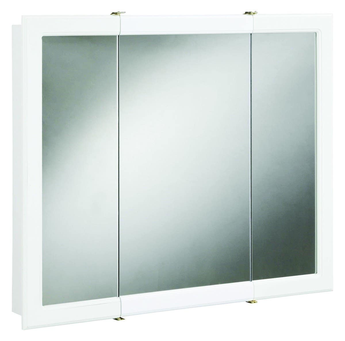 Design House 531434/531459 Concord 3 Door Surface Mount White Medicine Cabinet