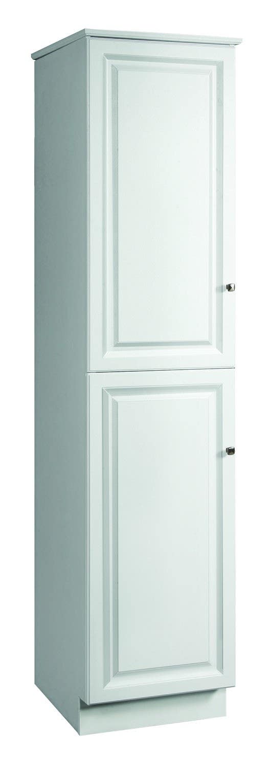 Design House 597302 Wyndham Bathroom Linen Storage Cabinet, White, Unassembled