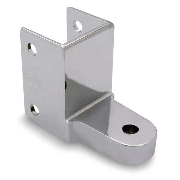 Jacknob 3310 Hinge Bracket Bottom Gen-marble 1300-O w/ Zamac Material & Polished Chrome Finish