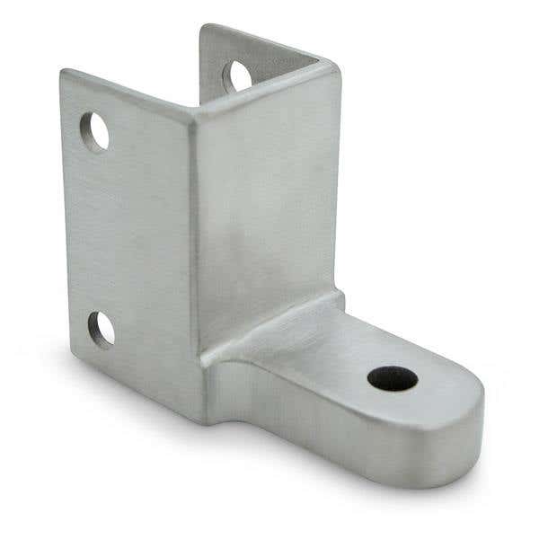 Jacknob 3313 Hinge Bracket Bottom Gen-marble 1300-O w/ Stainless Steel Material & Satin Finish