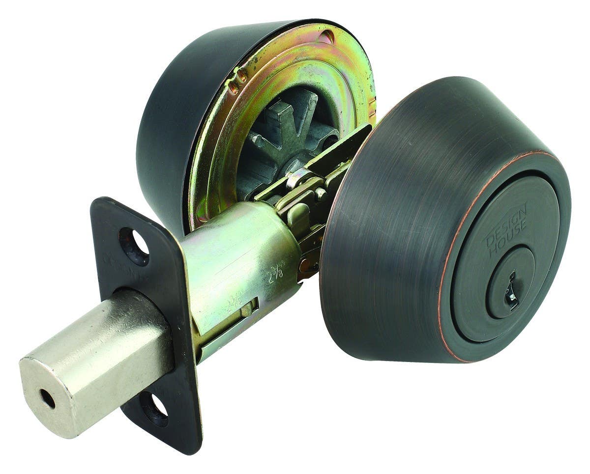 Design House 783829/782771 Pro Series Double Cylinder Deadbolt