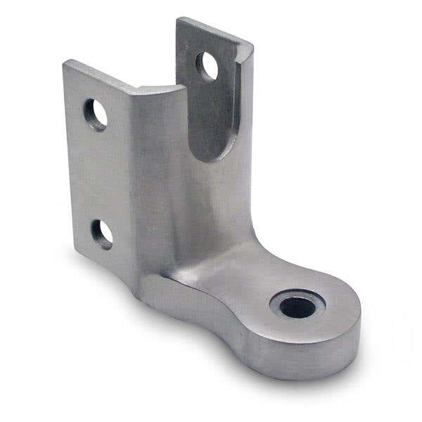 Jacknob 3403 Hinge Bracket Bottom Sany Wrap (Spring) w/ Stainless Steel Material & Satin Finish