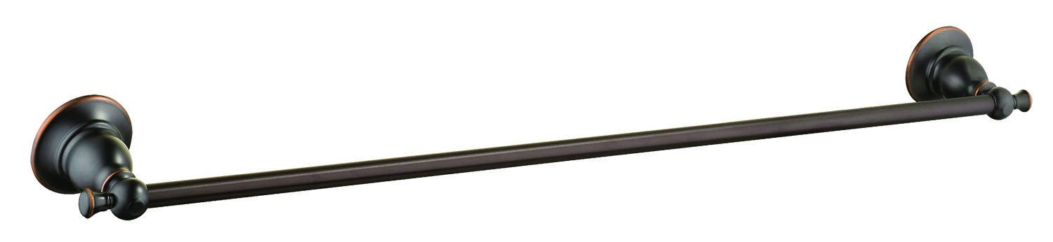 Design House 561027 Oakmont 24-Inch Towel Bar, Oil Rubbed Bronze