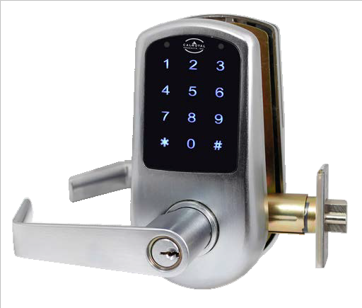 Cal-Royal CR9000 Series Digital Touch Screen Door Lock,Function-Entrance