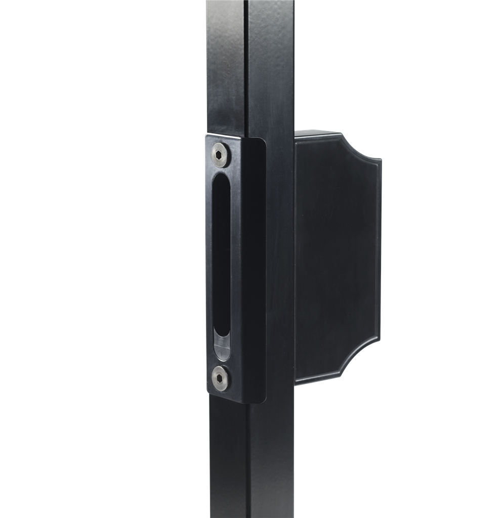 Locinox SPKZ-QF-40 Ornamental Insert Keep for Square Profiles of 1-1/2"