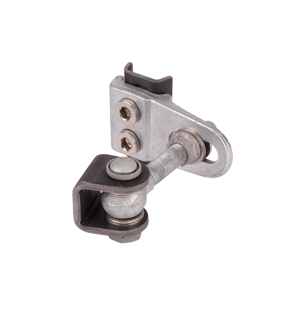Locinox GBMU4D 180 Degree Weld-On 4D Adjustable Hinge, 2-Pcs.