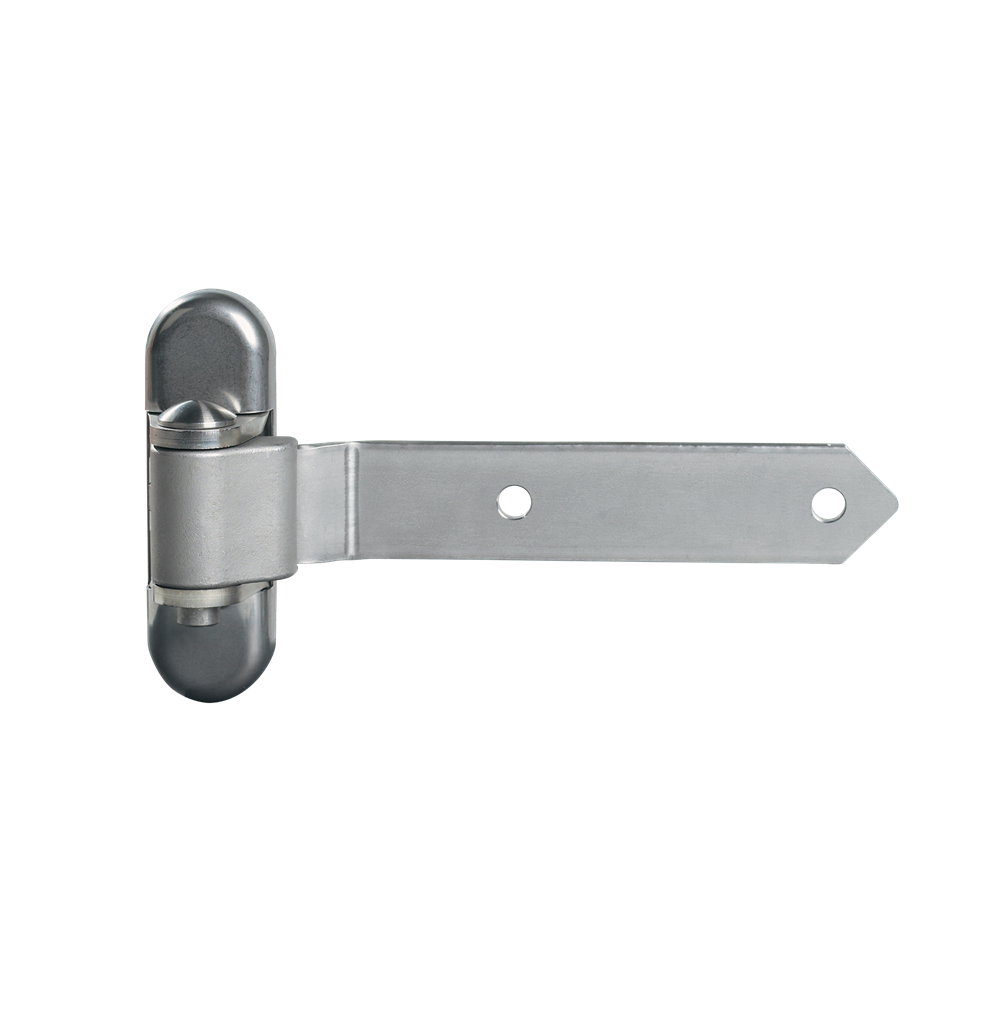 Locinox 3DW-350-A2 180 Degree 3-Way Adjustment Hinge For Wooden Gates, 2-Pcs.