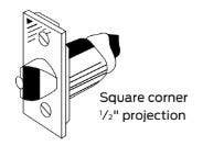 Falcon A9 X Series Latch, Housing Diameter-1"