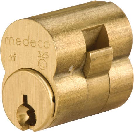 Medeco 320201 6 Pin Cylinder for LFIC Padlocks Cylinder