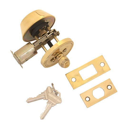 Brass Accents D09-D1510 Single Cylinder Deadbolt