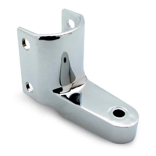 Jacknob 3420 Hinge Bracket Bottom Knick/gen w/ Zamac Material & Polished Chrome Finish