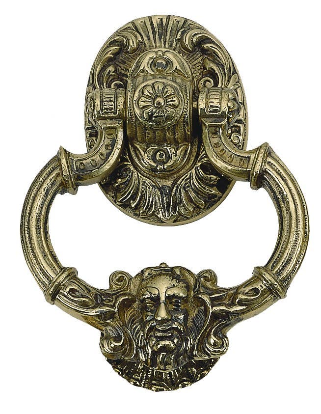 Brass Accents A04-K5060 Neptune Door Knocker