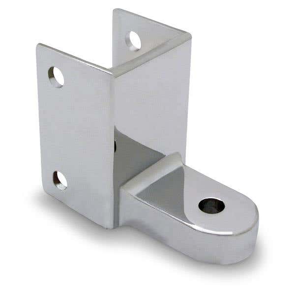 Jacknob 3430 Hinge Bracket Bottom Marble - 300-0 MET w/ Zamac Material & Polished Chrome Finish