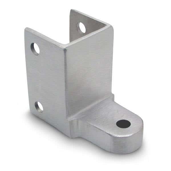 Jacknob 3433 Hinge Bracket Bottom Marble - 300-0 MET w/ Stainless Steel Material & Satin Finish