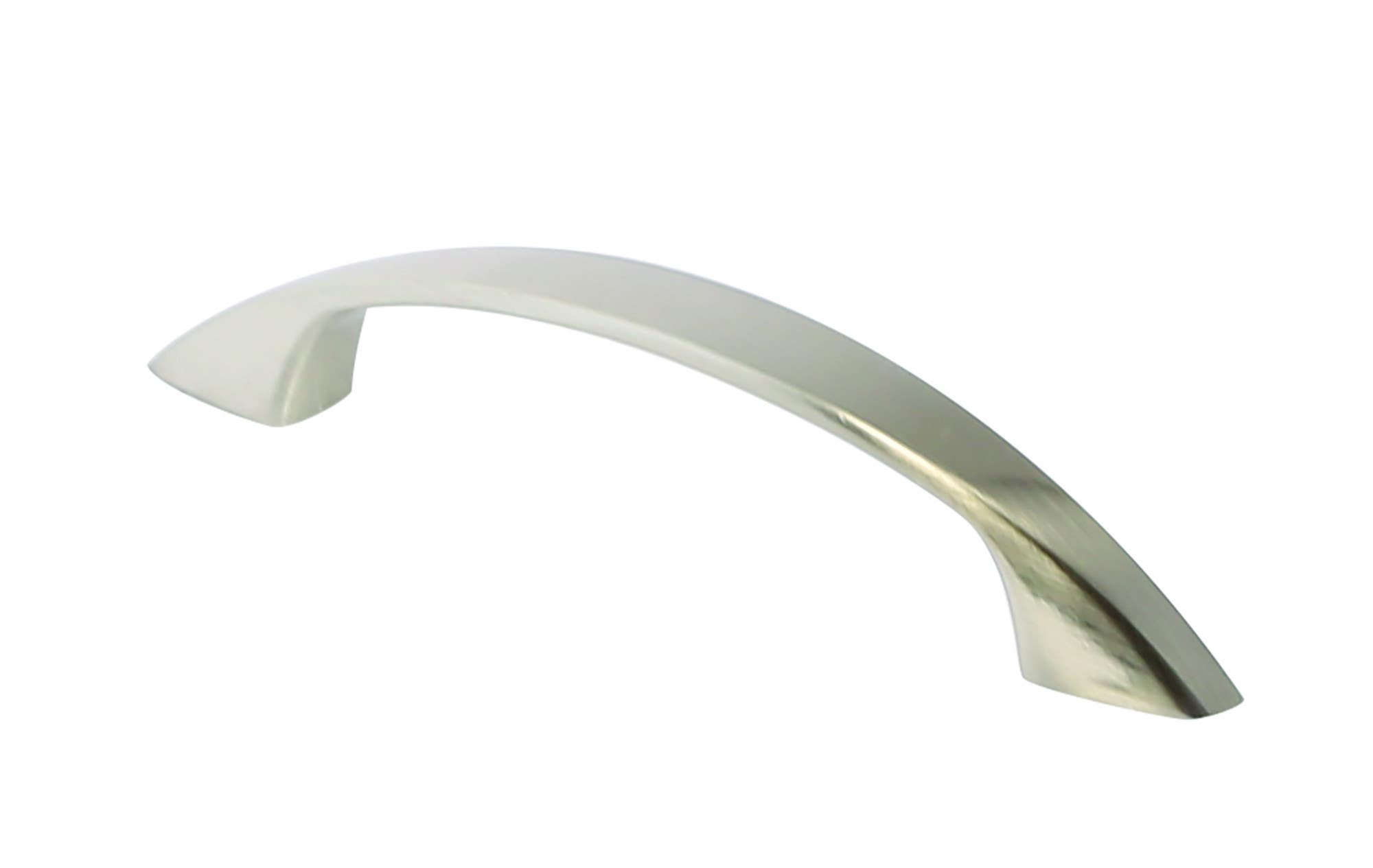 Design House 564625 Arced 3" CTC Cabinet Pull, Satin Nickel Finish